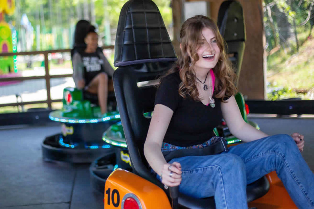 Spin Zone Bumper Cars Castle Fun Center