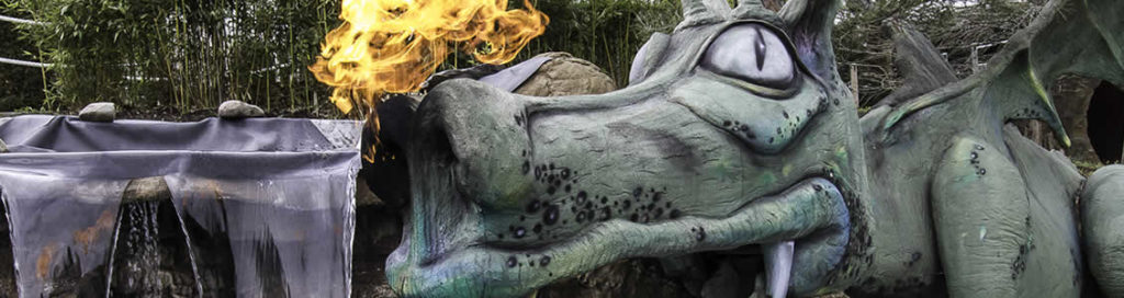 Fire breathing dragon