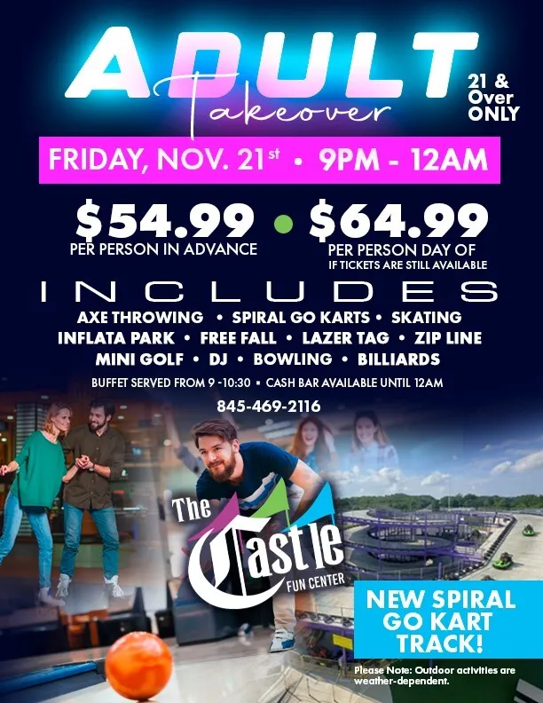 Castle Fun Center Adult Night